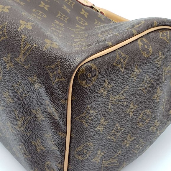 100% Authentic Louis Vuitton  Speedy 35 Monogram Boston Hand Bag - Picture 8 of 16